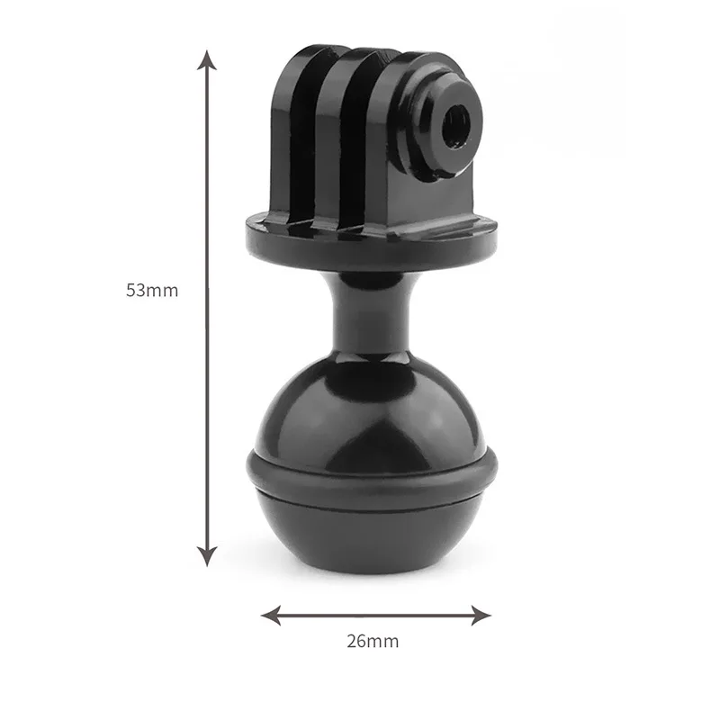 Алюминиевое шариковое сиденье используется для GoPro Hero и тысячи RAM монтажных