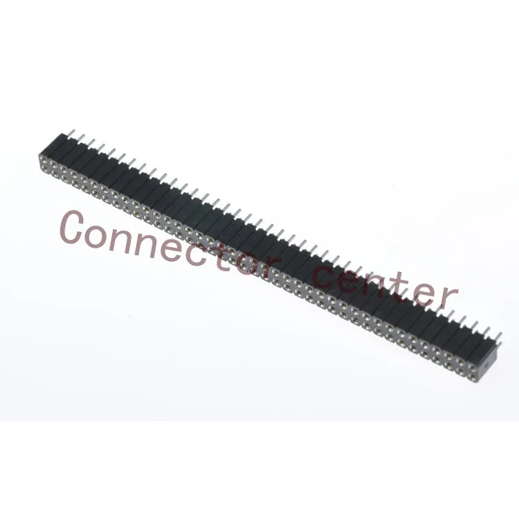 Высококачественный круглый штыревой разъем 2 54 мм Шаг 2*40 80Pin пластиковая Высота 7