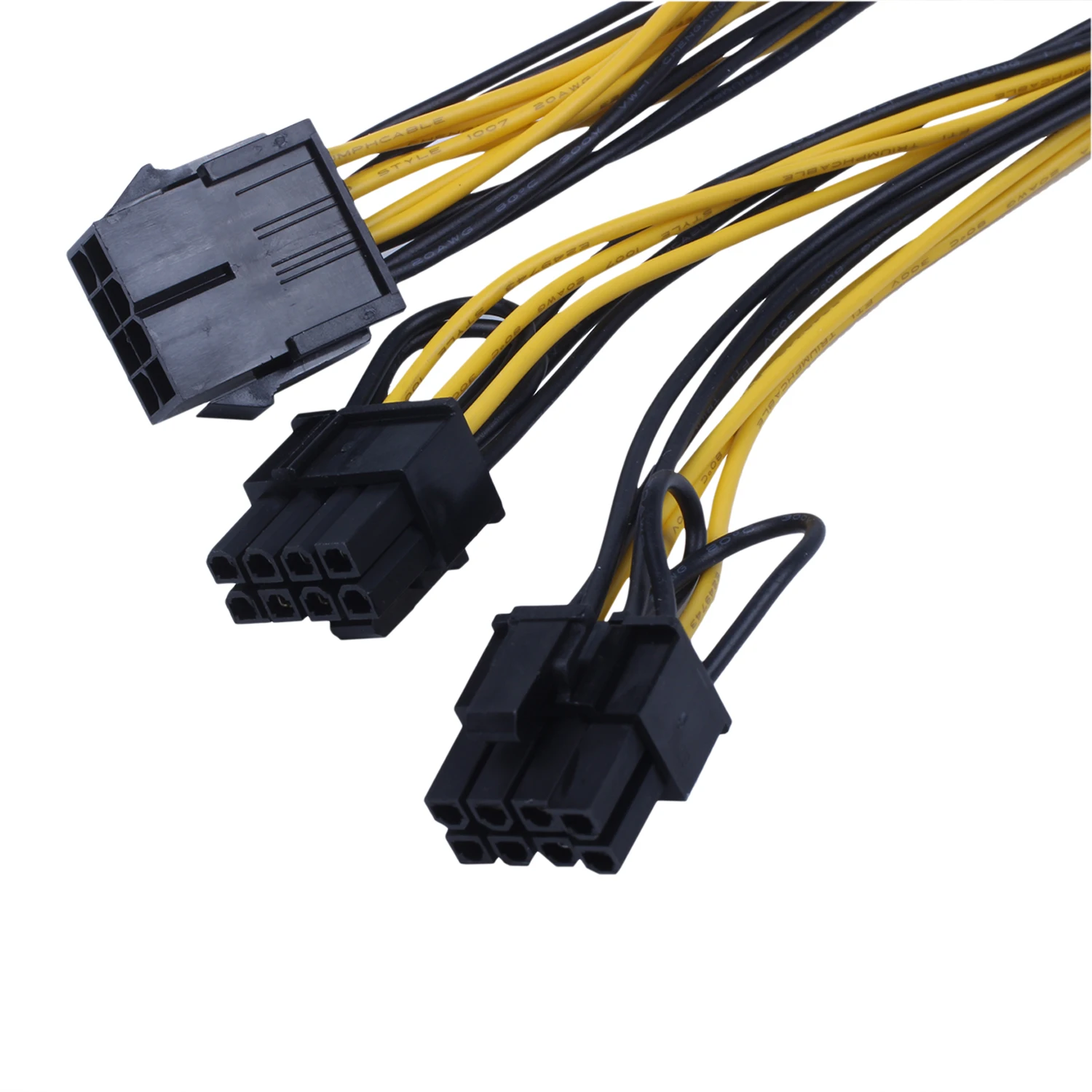 SHGO-CPU 8-контактный к видеокарте изображения двойной PCI-E (6Pin + 2Pin) кабель питания