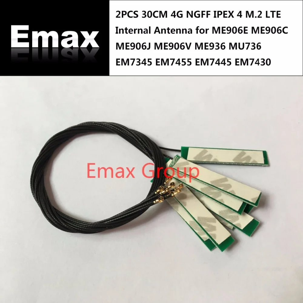 2 шт. 30 см 4G NGFF IPEX 4 M.2 LTE Внутренняя антенна для ME906E ME906C ME906J ME906V ME936 MU736 EM7345 EM7455 EM7445