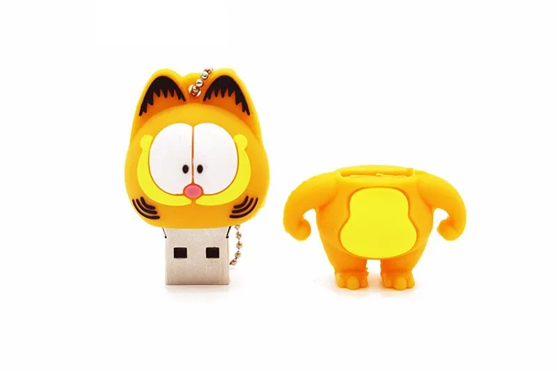 JASTER USB 3,0 флеш-накопитель Гарфилд Кэт 4 ГБ 16 ГБ 32 ГБ 64 Гб Usb флеш-накопитель карта памяти Флешка мини-подарок