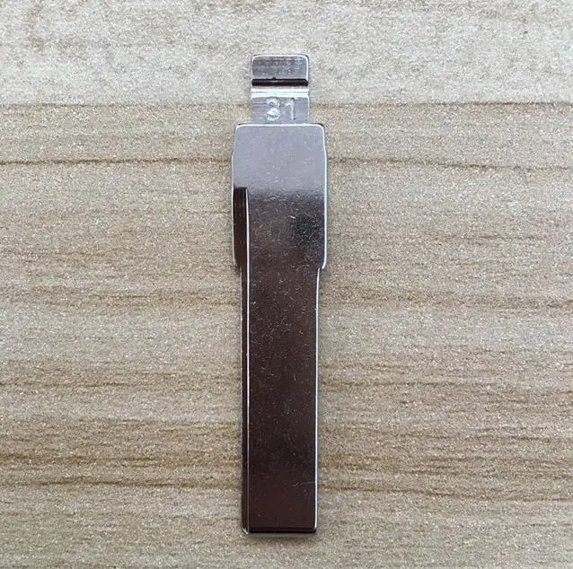 10 шт. 31 # замена флип полотно дистанционного ключа автомобиля заготовка для VW Passat