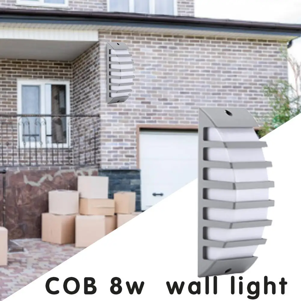 80-260 в 8 Вт белый свет COB горизонтальный бар LED домашний настенный светильник