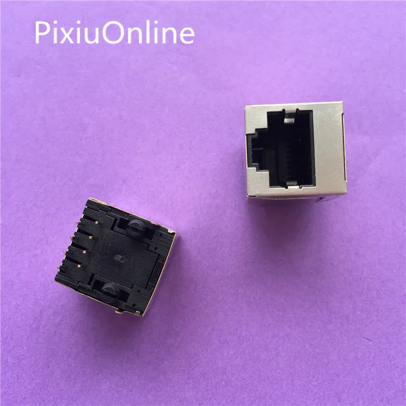 2 шт./лот YT2035B RJ45 5224 ленточная лампа Вертикальная розетка сетевой интерфейс 8P8C