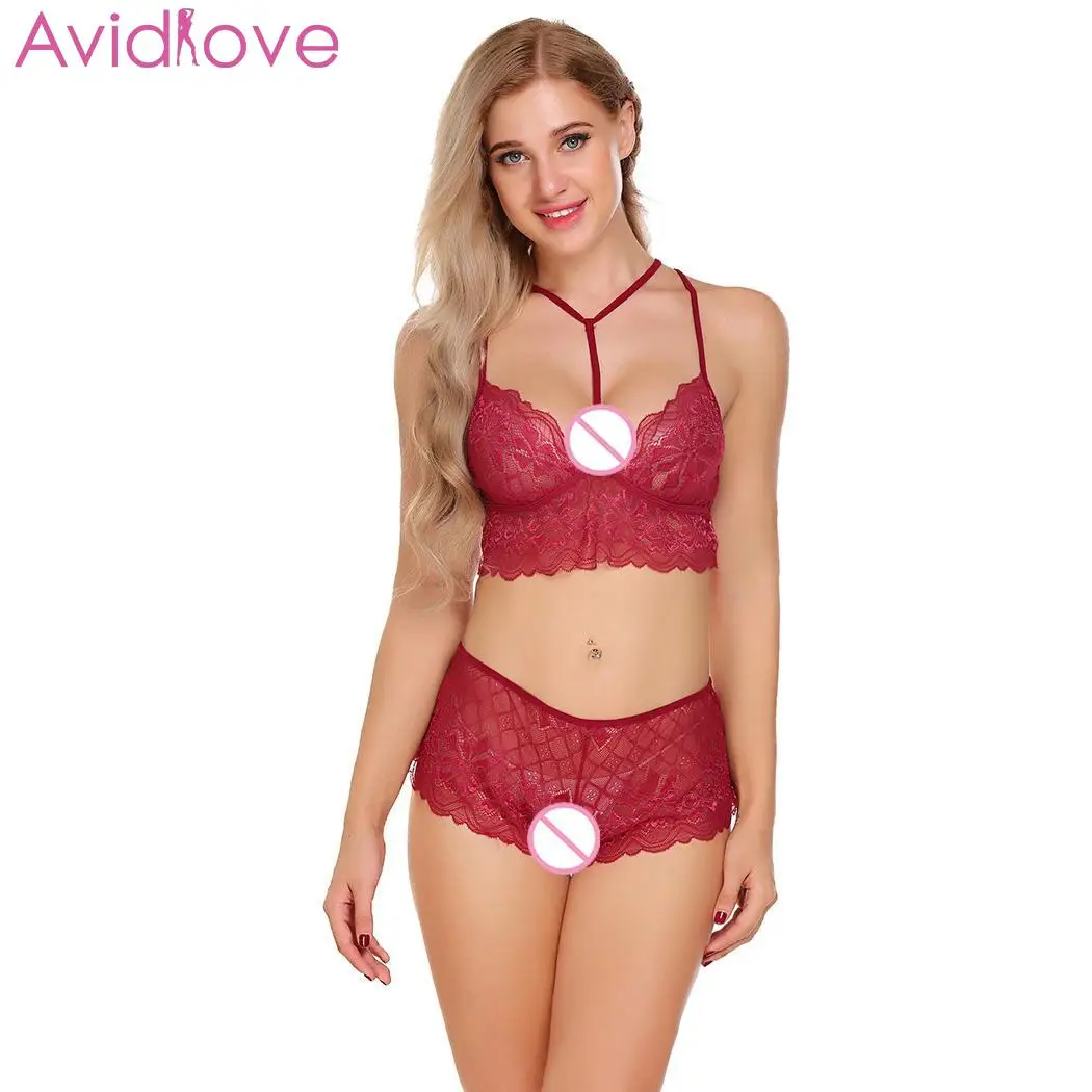 Avidlove женский сексуальный комплект с эластичной бахромой костюм нижнего белья