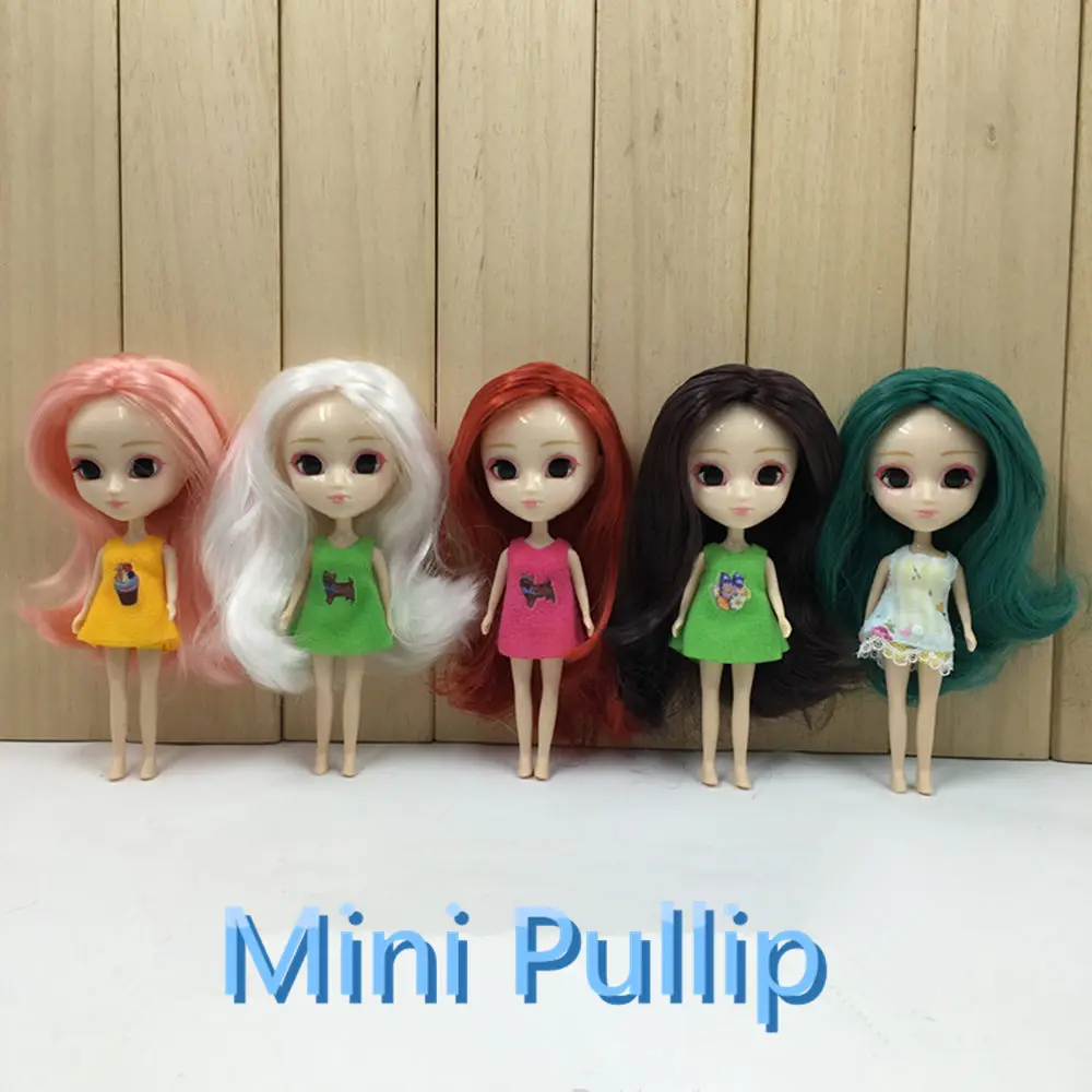 Pullip мини Блит куклы 10 см DIY ню милые длинные волосы|mini blythe|blythe dollmini blythe doll |