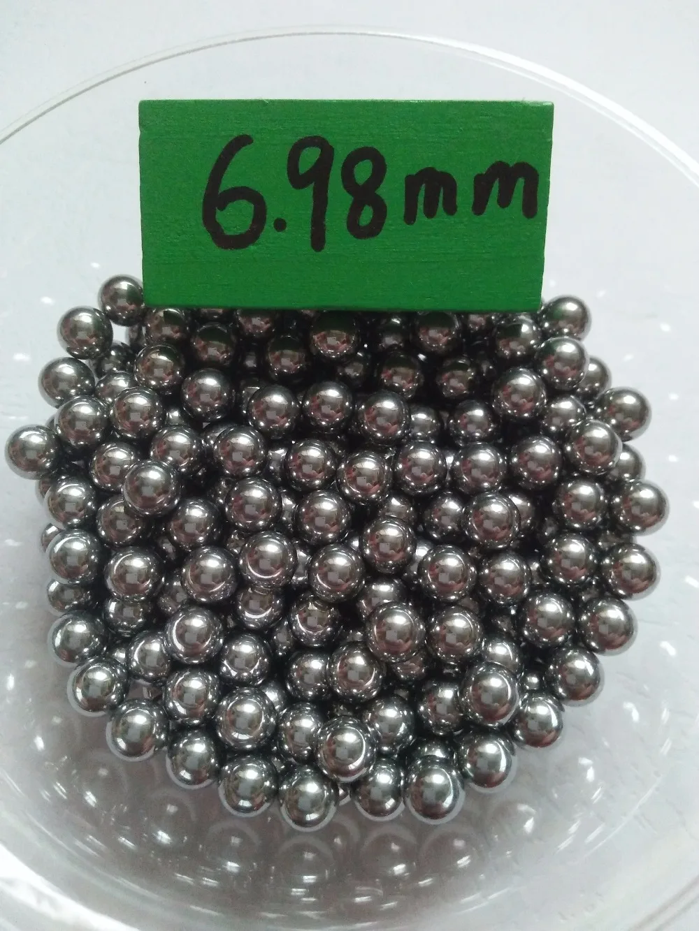

Precision Steel Balls Hunting Slingshot Bearing steel ball G10 300 qty 7.99mm /0.3145 inch Steel Shot Slingshot Ammo Balls