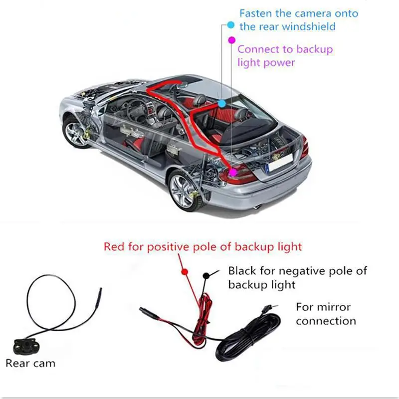 

Night Vision Car Dash Cam Auto Camcorder 4.0 inch 1080P Dual Lens Dash Camera Recorder HD Car DVR Automobile Recorder Cam Video