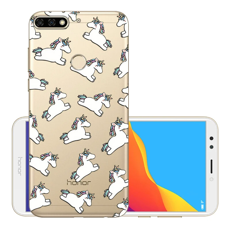 CROWNPRO для huawei Y6 Чехол Мягкий силиконовый чехол для телефона Y6 ATU-L21 Coque задняя крышка для Fundas huawei Y6 Prime чехол s
