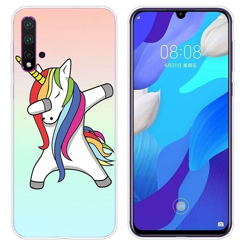 Силиконовый чехол для Huawei P30 20 Pro 10 P9 P8 Lite 2017 P Smart Z Plus 2019 NOVA 5i 5 | Мобильные телефоны и