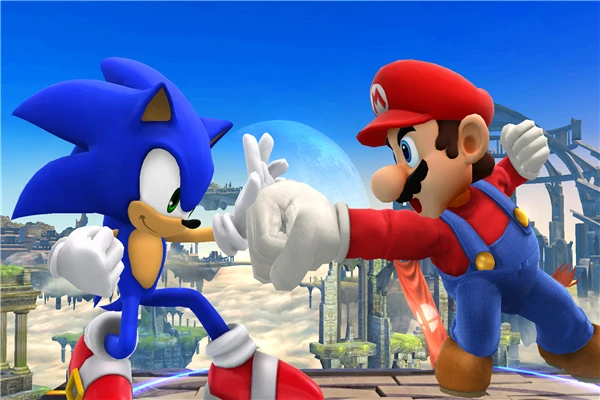 Пользовательские холст Настенный декор супер Smash Bros плакат супер Соник наклейки на стену для офиса наклейки супер обои с Марио игра Фреска#0003
