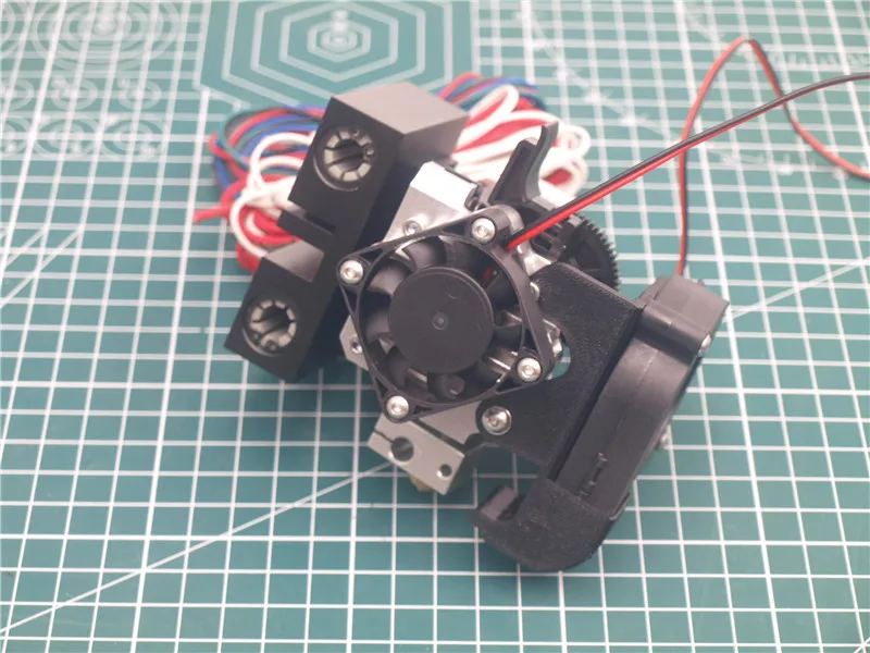 Алюминиевый Экструдер для 3D принтера Prusa i3 MK2/Anet clone комплект обновления каретки