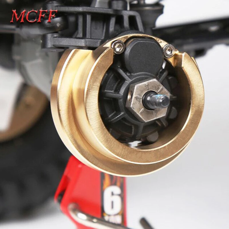 

Copper Counterweight Steering Block As Upgrade Part for 1:10 RC Car Crawler Simulation Car TRAXXAS TRX-4 trx4