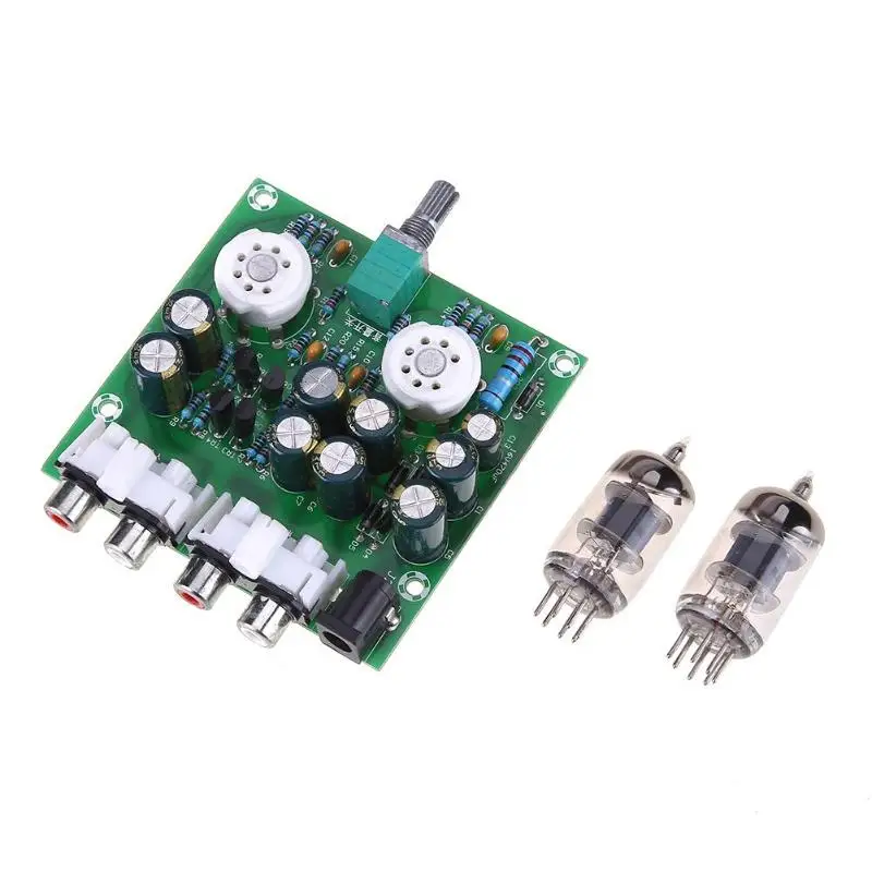 6J1 DIY ламповый усилитель комплект Hi-Fi стерео электронный ламповый предусилитель плата усилитель модуль желчного усилителя эффект части