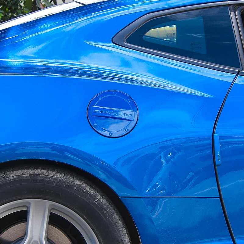 Наклейка защитная MOPAI из АБС пластика на крышку бензобака для Chevrolet Camaro 2017 и