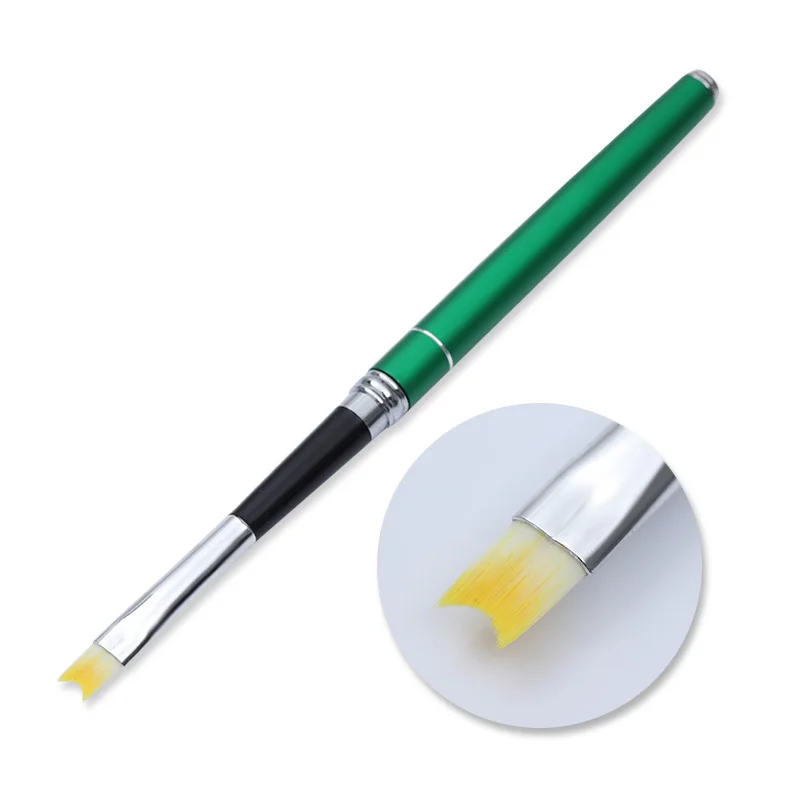 French Nail Brush 1 18x3,75 мм Форма направляющие наклейки Советы Французский стиль маникюр Дизайн ногтей советы креативный ногтей лента с наклейками Декор - Цвет: French Nail Brush 1