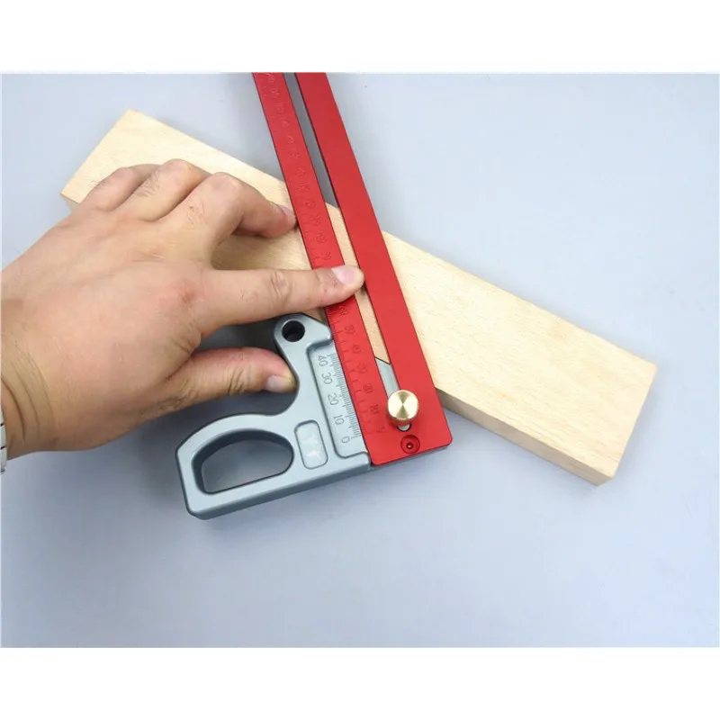 Новинка Деревообрабатывающие инструменты 45 градусов линейка алюминиевый сплав