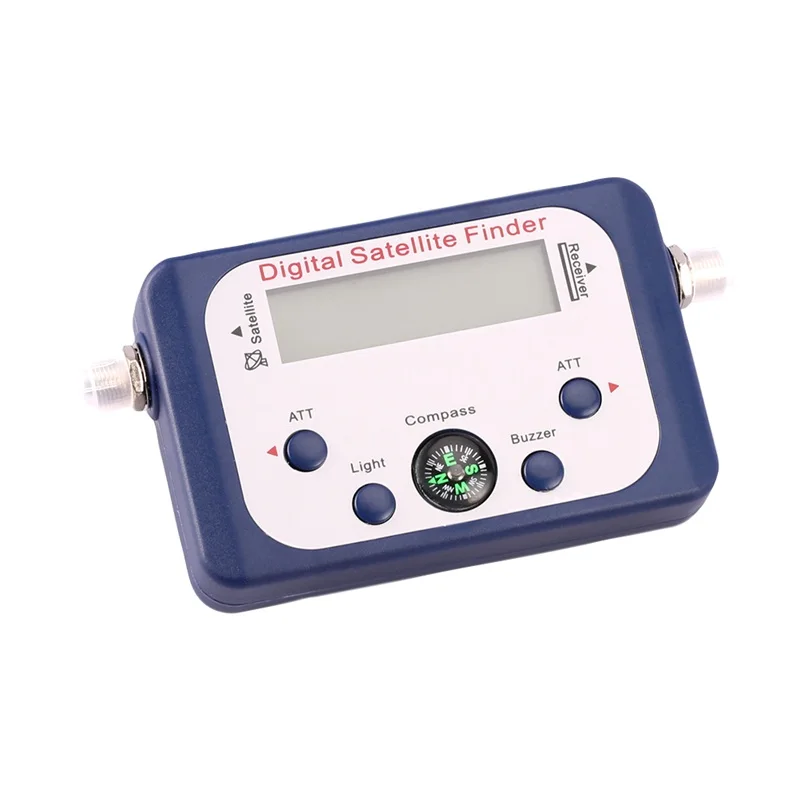 Миниатюрная антенна Powstro с ЖК-дисплеем для ТВ универсальное цифровое устройство