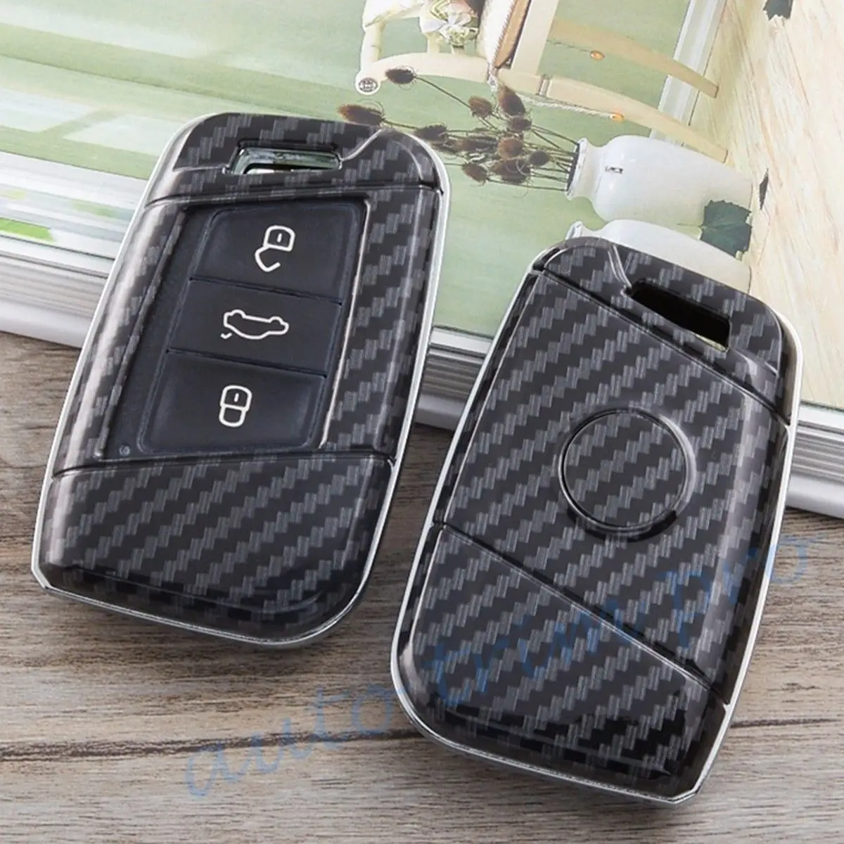 Смарт брелок для ключей чехол оболочка держатель кольцо подходит VW Passat B8 Magotan Arteon