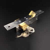 1pcs iron gatesliding door hook lock copper hook for plastic steel doorcopper lock cylinder with 3pcs keys jf1864