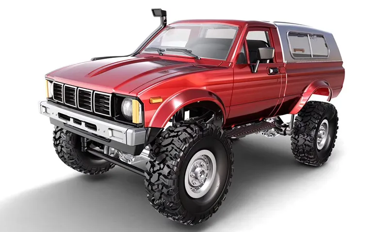 RTR WPL C24 RC автомобиль 1:16 4WD 2,4G радио управление внедорожный мини Карини автомобиль электрический багги передвижная машина RC Автомобили детские игрушки подарок - Цвет: Красный