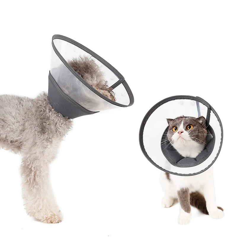 Защитный ошейник для домашних животных воротник восстановления конуса