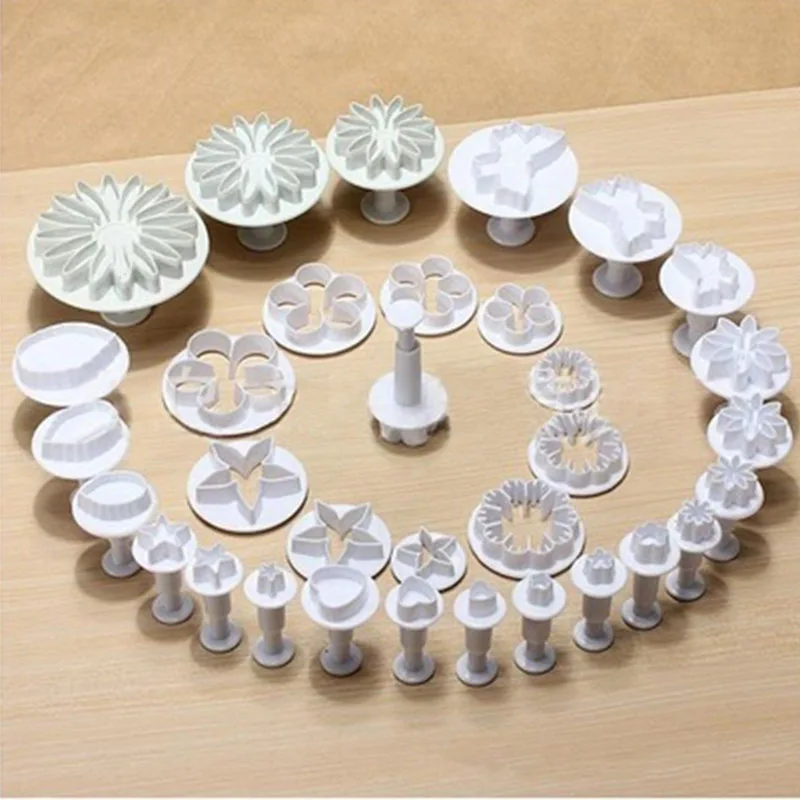 33 шт./компл. инструмент для выпечки торт желе конфеты марципан Fondant Torte Kuchen набор