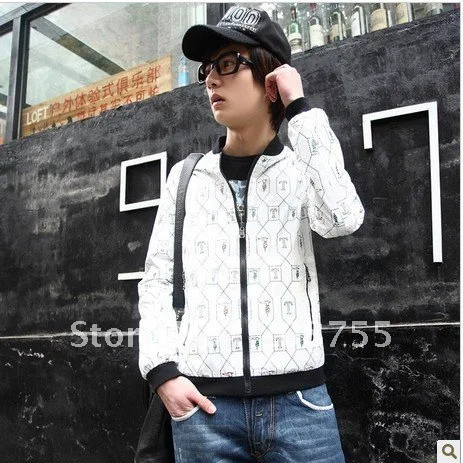 Autumn outfit new coat both sides cultivate one's morality autumn wear jacket 10022 men | Мужская одежда