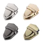 4 Цвета 1 шт. поворота замки Поворотный замок DIY, иных металлических застежка сумки из натуральной кожи сумки на плечо сумка кошелек идеально подходит для кошельки, сумки, кожа, Сумки из натуральной кожи, чехол-кошелек
