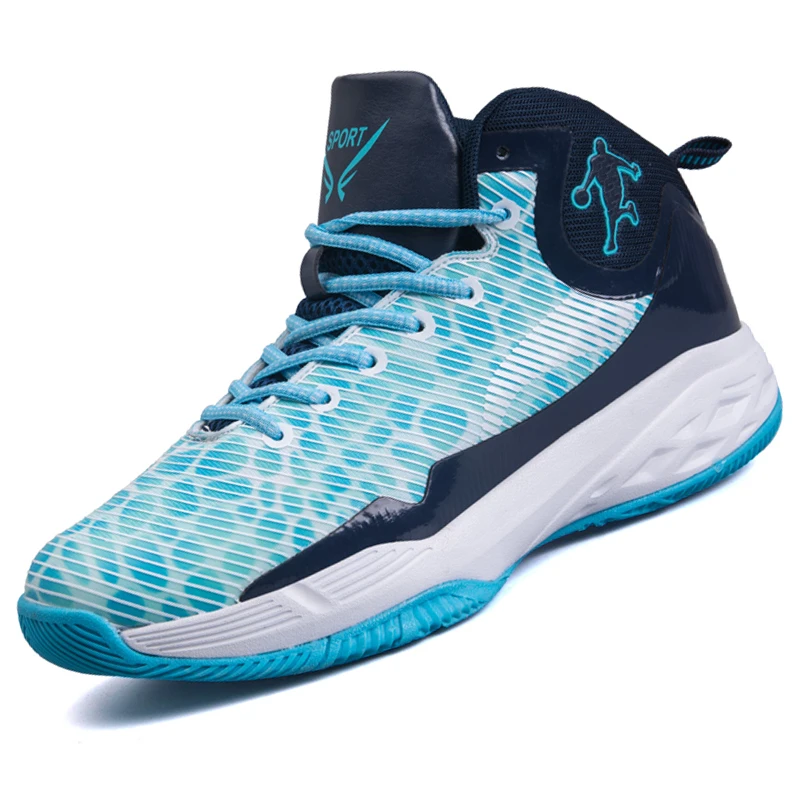 36 45 высокие кроссовки для мужчин Баскетбольная обувь спортивная Подушка