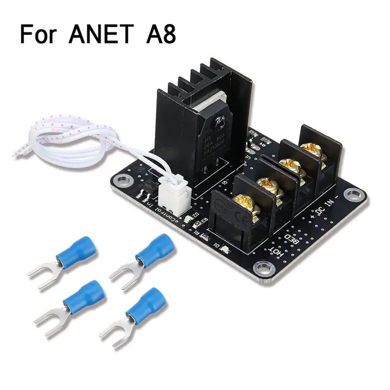 3D Printing Mosfet High Power Heated Bed Expansion Module Mos Tube For Prusa I3 Anet A8/A6 Printer Parts | Компьютеры и офис