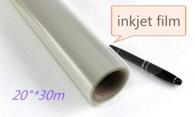 

20in*30m Screen printing Inkjet film clear film for plate-making