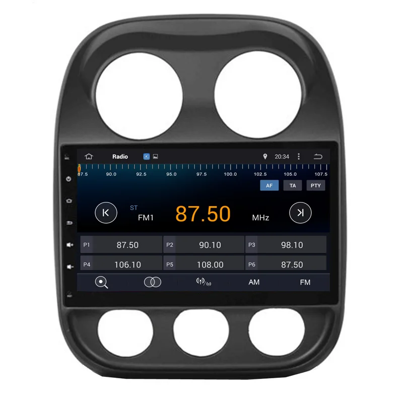 10 1 &quotAndroid 6 0 8 7 dvd-плеер автомобиля для JEEP COMPASS Patriot 2007-octa core 4 г юаней 32 rom |