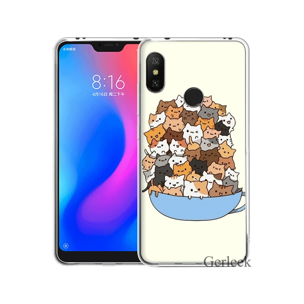 Чехол для мобильного телефона Desxz милый забавный кот Xiaomi Redmi Note 3 Pro 4 4X 5 6 7 Go 5A