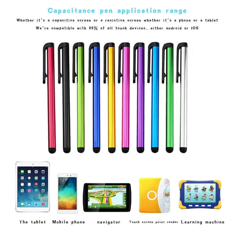 Neo Star 50 шт./лот стилус для IPad IPhone универсальная пластиковая ручка сенсорного