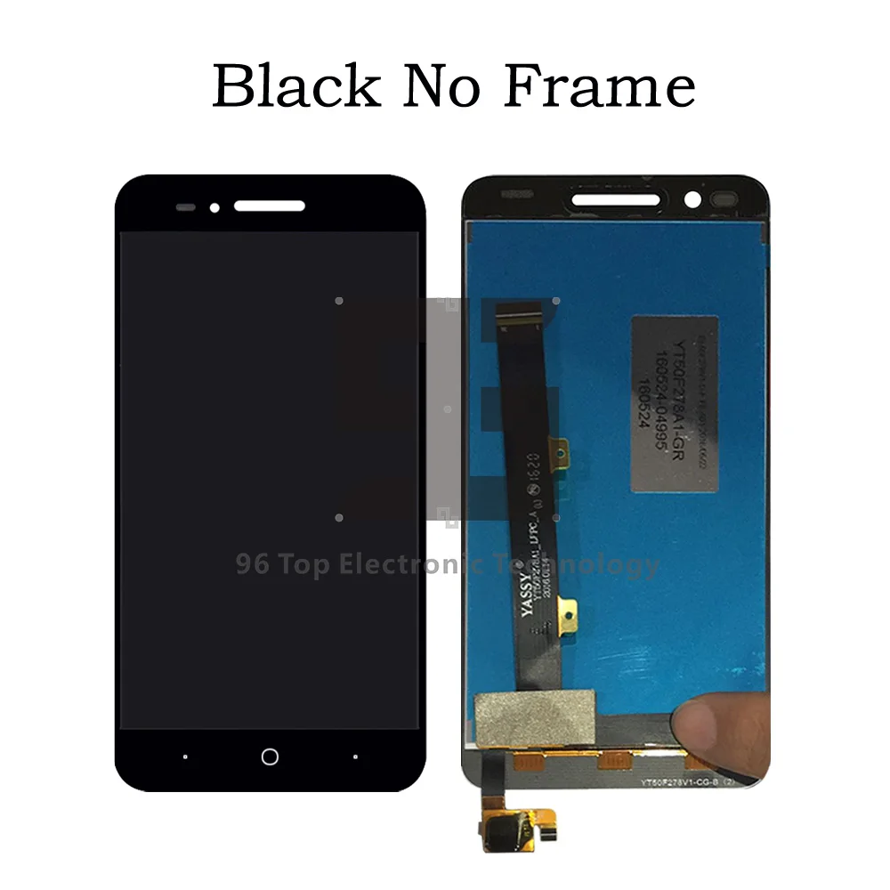 AA + качественный ЖК-дисплей 5 0 ''для zte Blade A612 BA612 кодирующий преобразователь