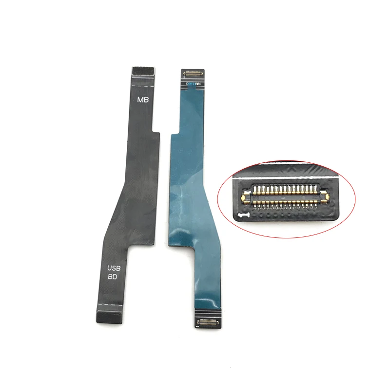 

10PCS/LOT LCD Charge connect For zenfone3 lase ZC551KL LCD Mainboard Display Connector Accessory Parts Flex Cable