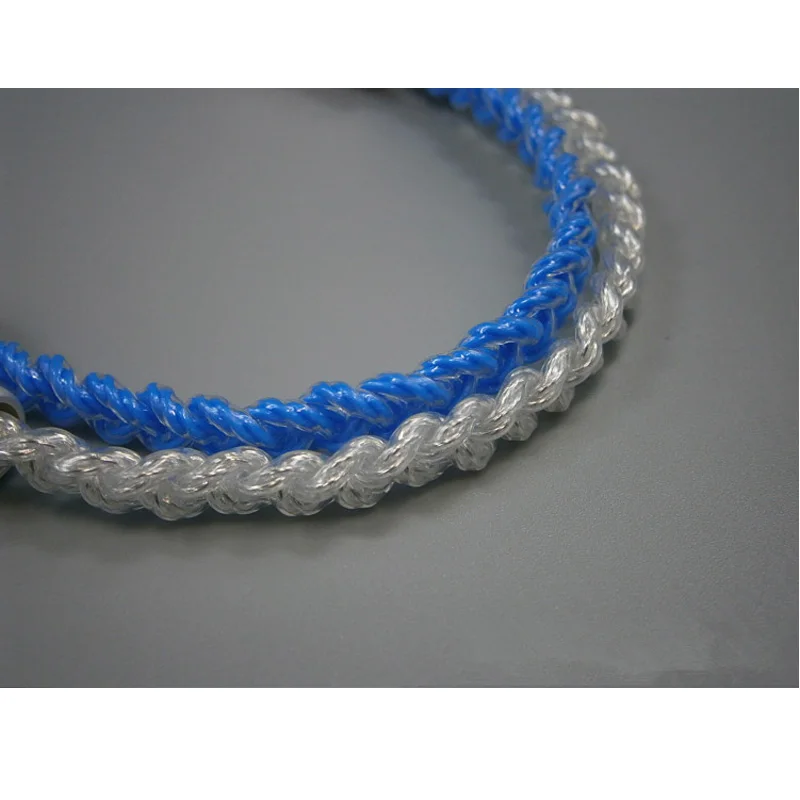DIY Custom 3.5mmto3.5mm 9 ядерный одиночный Кристальный медный посеребренный кабель аудио