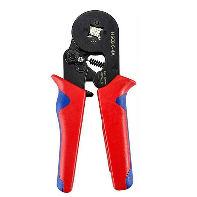 Crimping Tool Щипцы плоскогубцы Набор 0,25-10мм2 саморегулирующийся инструмент для обжима проводов с 1200 обжимной соединитель изолированный - Цвет: Crimping Tool
