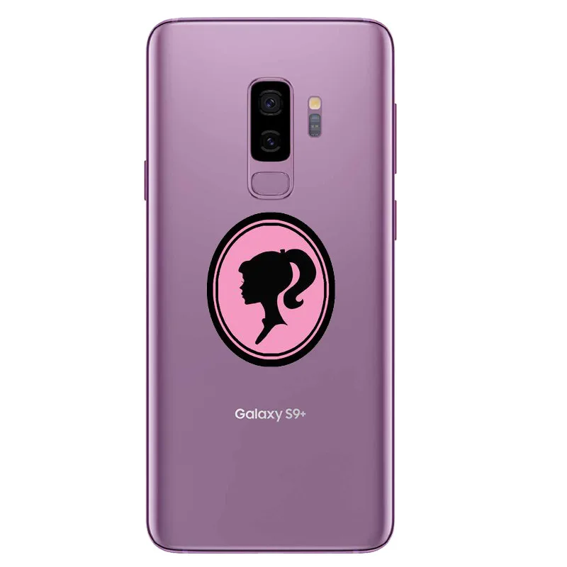 Розовый барбье Сладкий чехол Мягкие силиконовые чехлы для телефона samsung 2016 2017 A3 A5