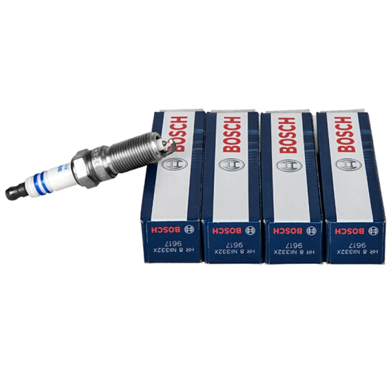 Автомобильная свеча зажигания Bosch HR8NII332X 4 шт./компл. автозапчасти для FORD FUSION Saloon 2 5