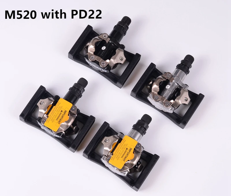 PD M520 велосипедные педали SPD самоблокирующиеся велосипедные педали, педали для горного велосипеда, запчасти PD-M520 SH51 шип с PD22