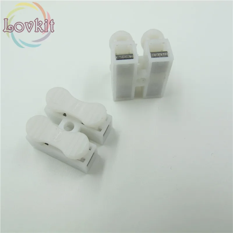 100X 2p пружинный соединительный провод без сварки шурупов быстрый соединитель