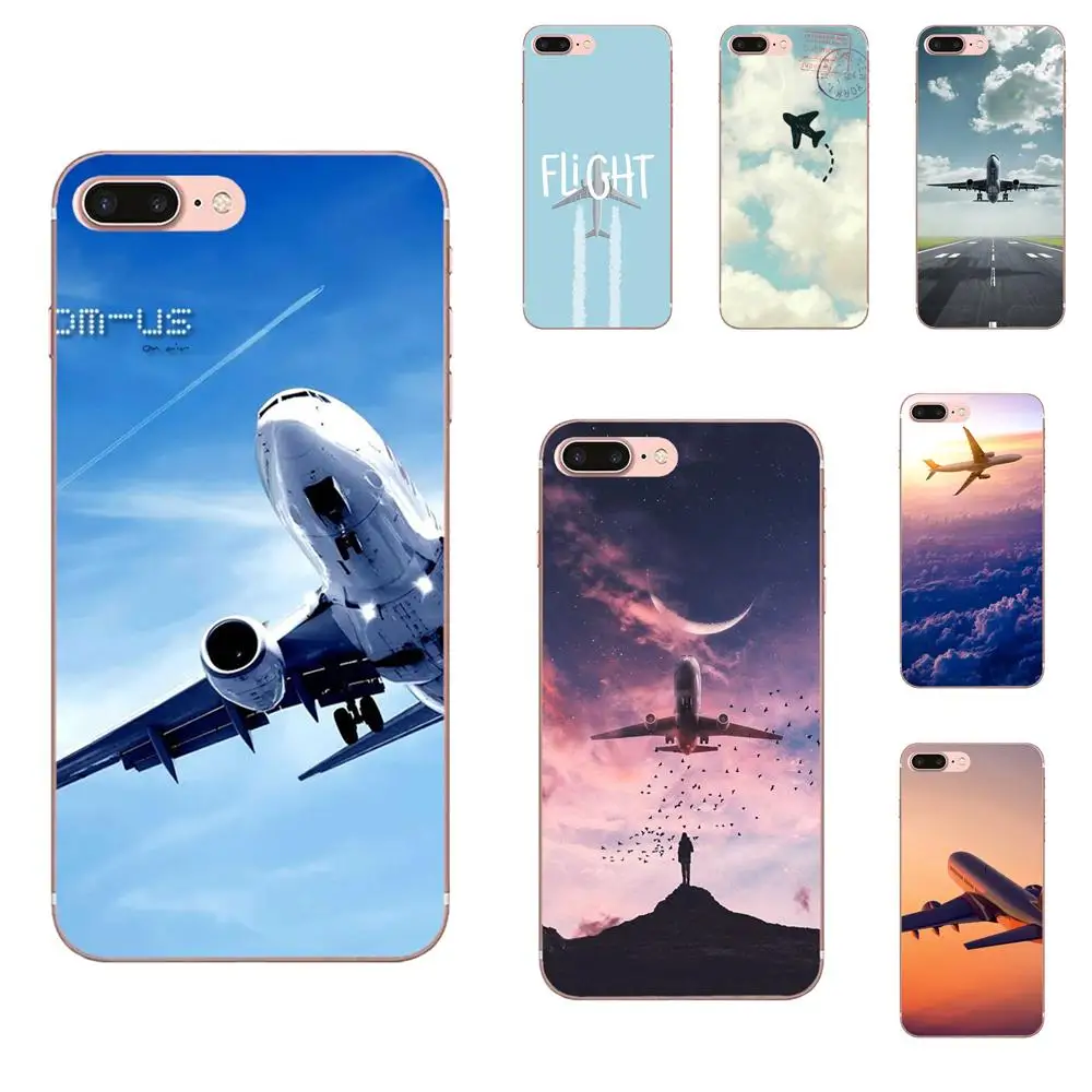 Yinuodaairplane Fly путешествия облака самолет для Galaxy Alpha Core Note 2 3 4 S2 A10 A20 A20E A30 A40 A50 A60 A70 M10