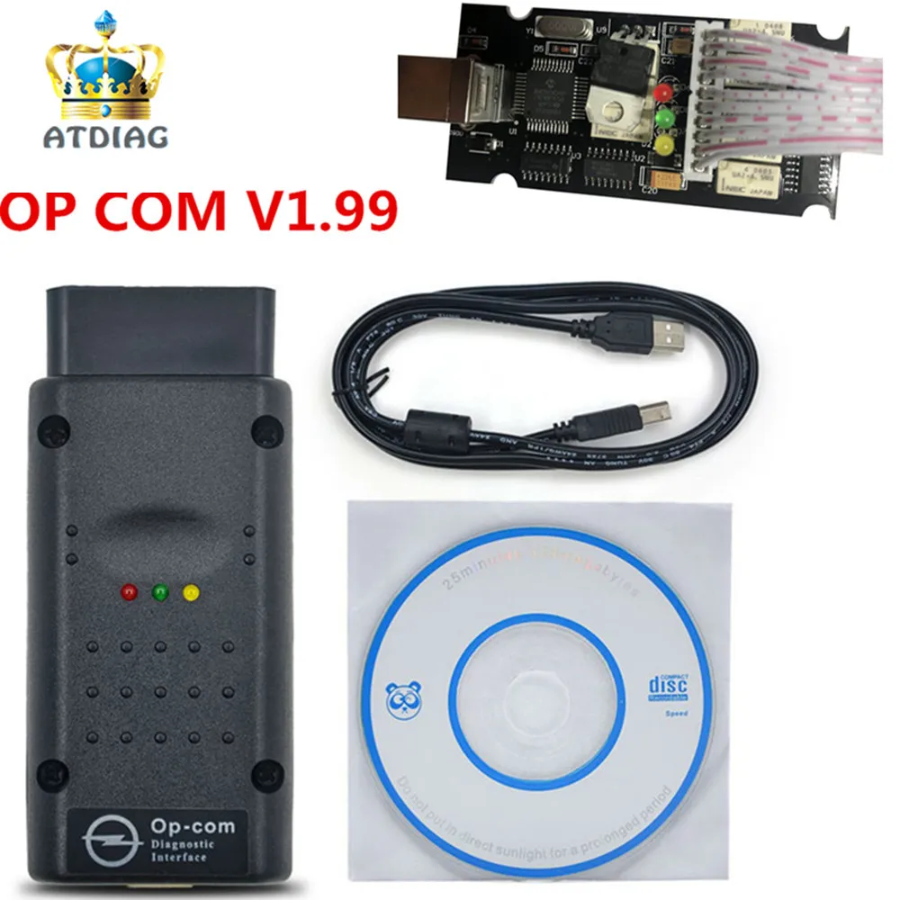 Новейший диагностический инструмент OPCOM V1.99 OP COM 1 99 pic18f458 A + качественный для Op * el с