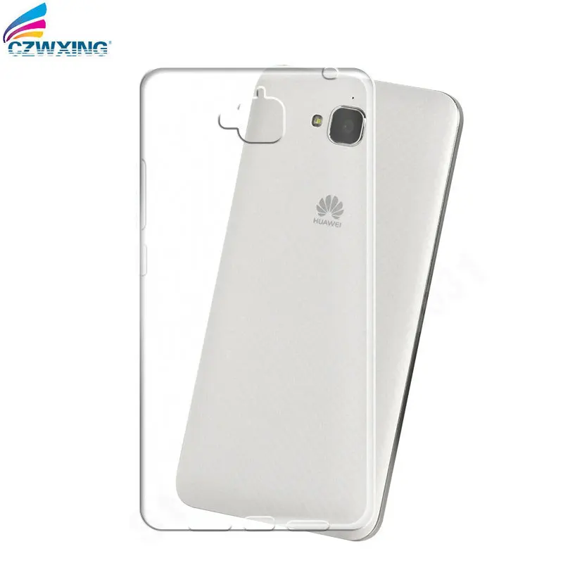 Силиконовый чехол для huawei Y6 Pro Y 6 TIT U02 прозрачный из ТПУ Huawei Honor 4C L01 Honor4C|Бамперы| |