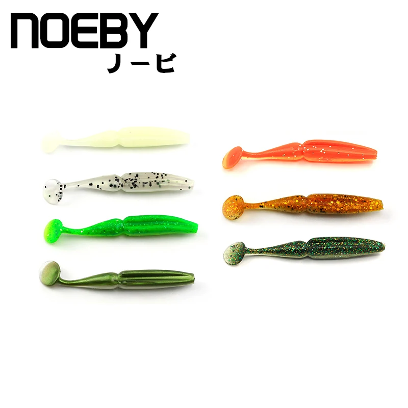 Мягкая рыболовная приманка NOEBY 6 шт./лот 80 мм 3 5 г | Спорт и развлечения