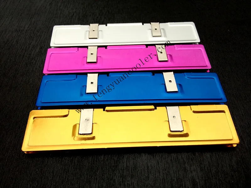 Алюминиевый радиатор с зажимом для памяти|aluminum heat sink|aluminum heatmemory sink |