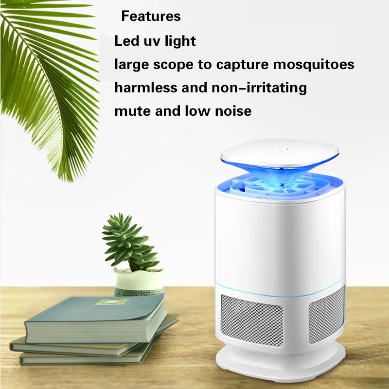 Светодиодная лампа убийца насекомых ловушка для Нетоксичная электрическая от