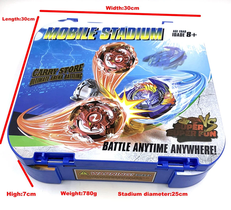 Takara Tomy новый мобильный Beyblade Арена стадион Burst гироскоп захватывающая поединка